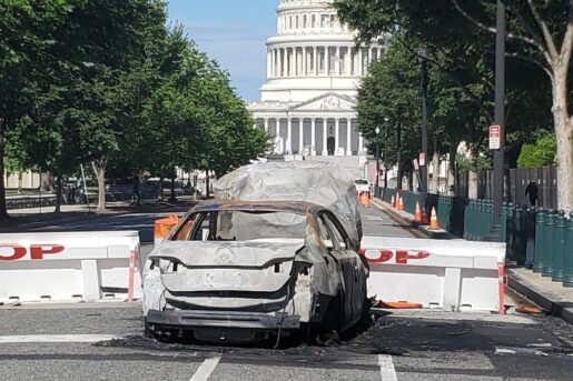 Man Allegedly Rams Capitol Barricade, Shoots Self