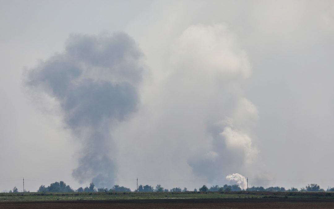 Explosives Hit Russian Ammunition Depot