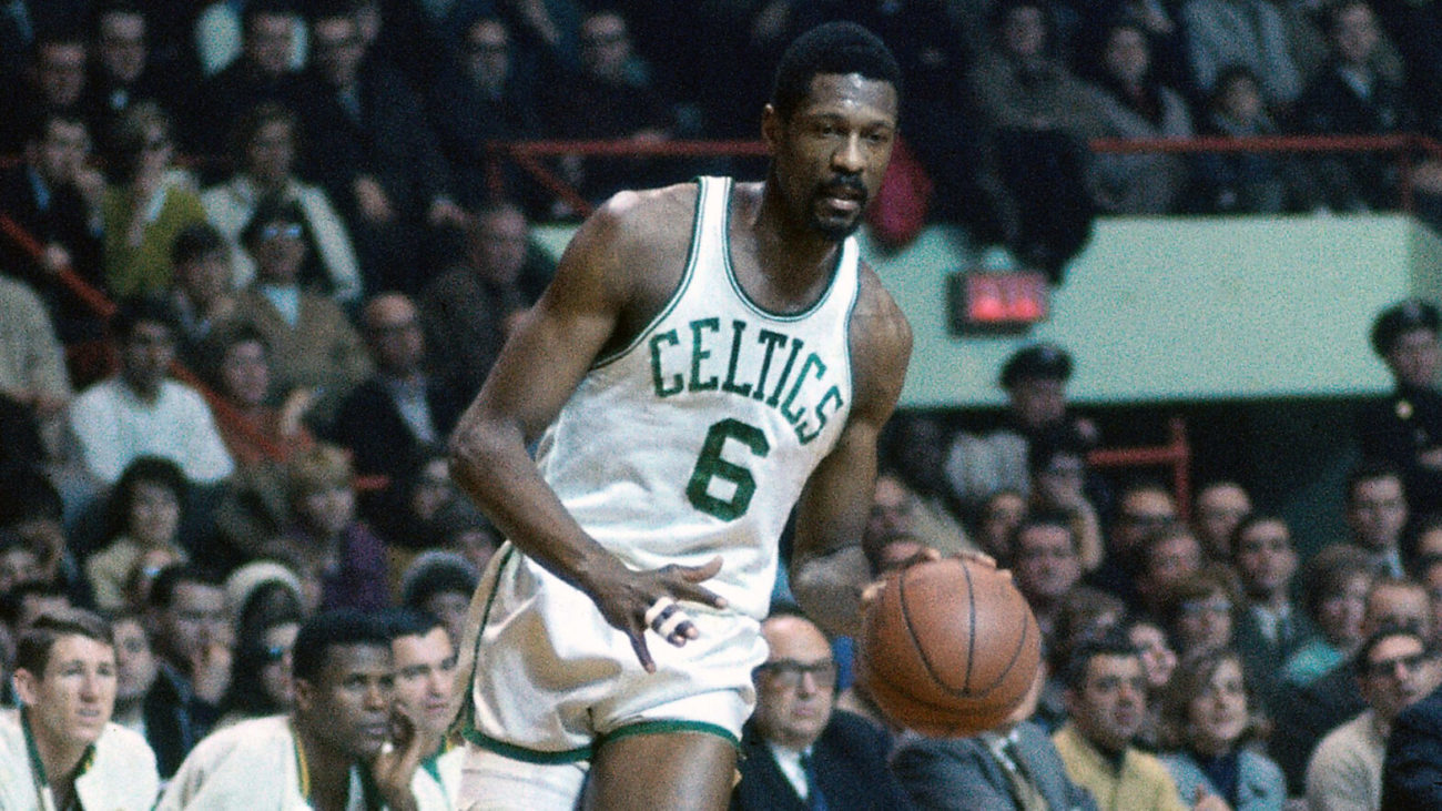 Bill Russell's No. 6 to be Retired Across the NBA