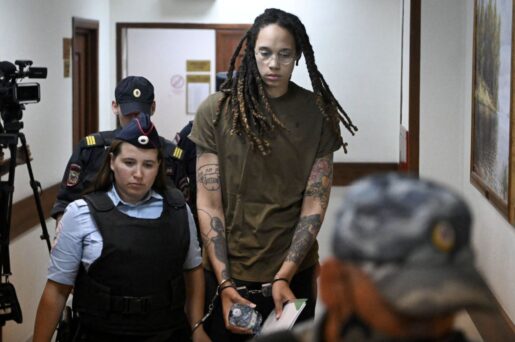 Brittney Griner Sentenced to Nine Years in Russian Jail