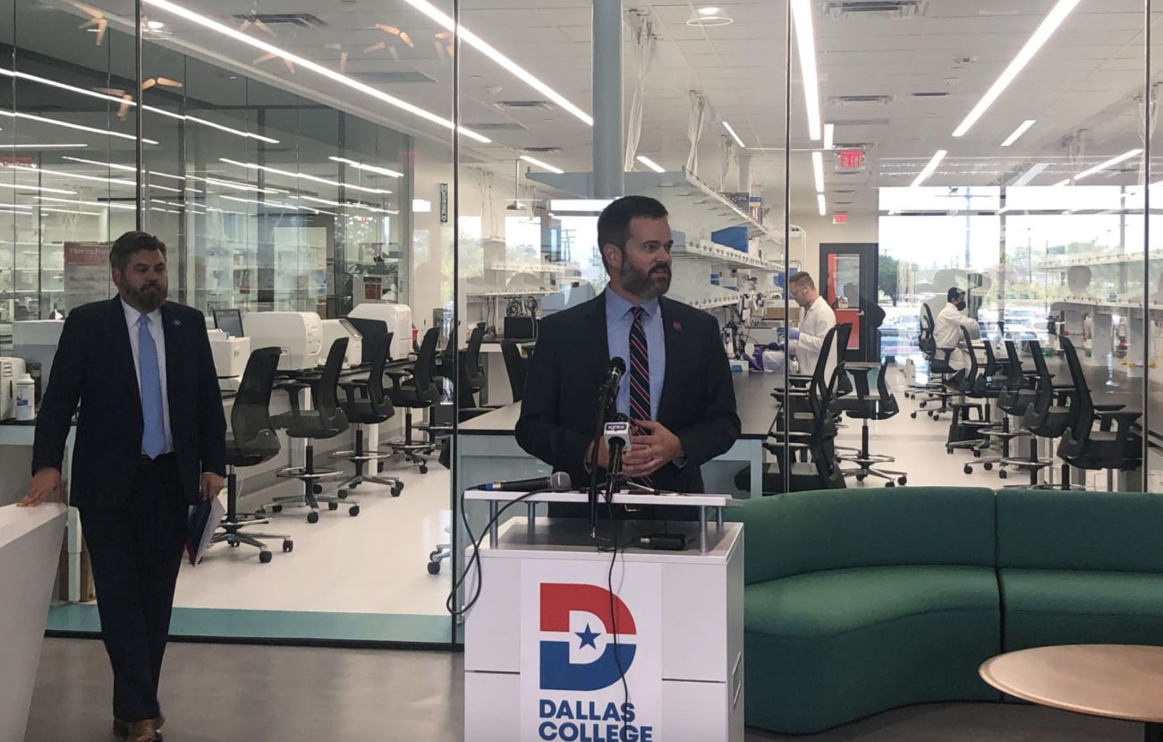 Dallas College received a grant of approximately $8.8 million taxpayer dollars allocated for growing the future biotech workforce in North Texas.