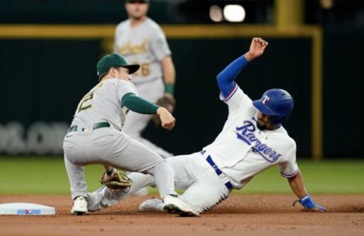 Rangers Rip Oakland A’s 10-3