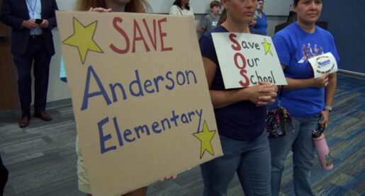 Parents Protest Against Local School District’s Rezoning Plan
