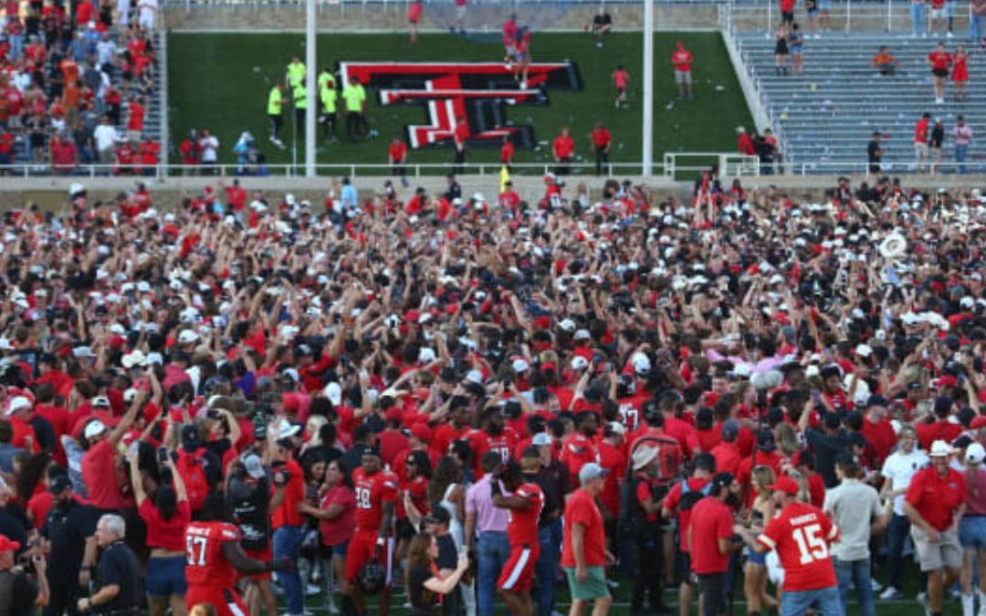 Texas Tech Fined $50,000 for Students Storming Field