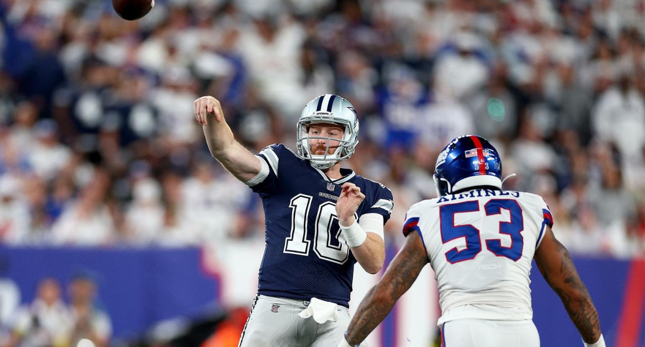 Cowboys' Backup QB Climbs From Last to 21st Dallas Express