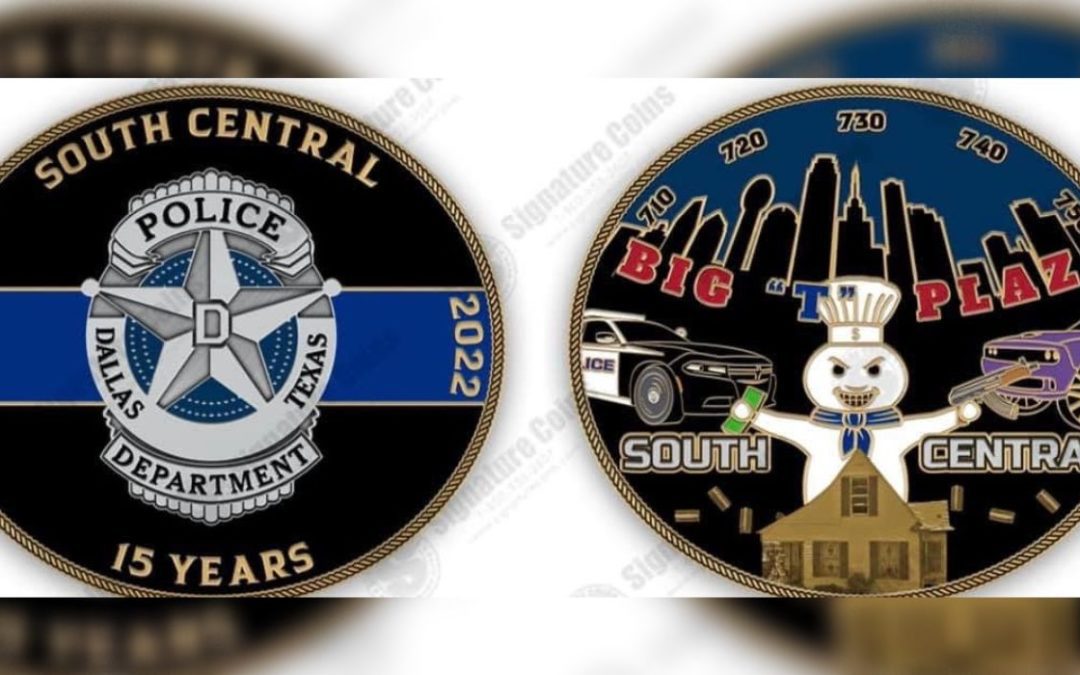 Dallas Officer Placed on Leave for ‘Offensive’ Coin