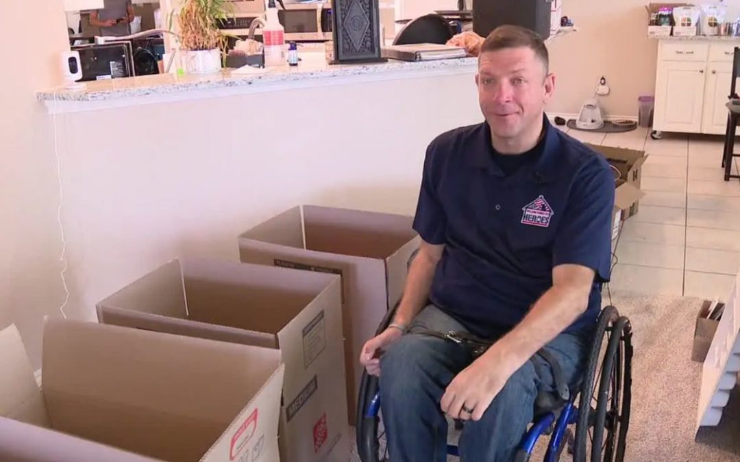 Local Disabled Army Veteran Gifted New Home