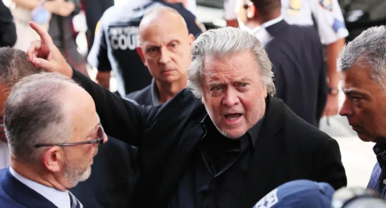 Steve Bannon Surrenders to Authorities After Indictment