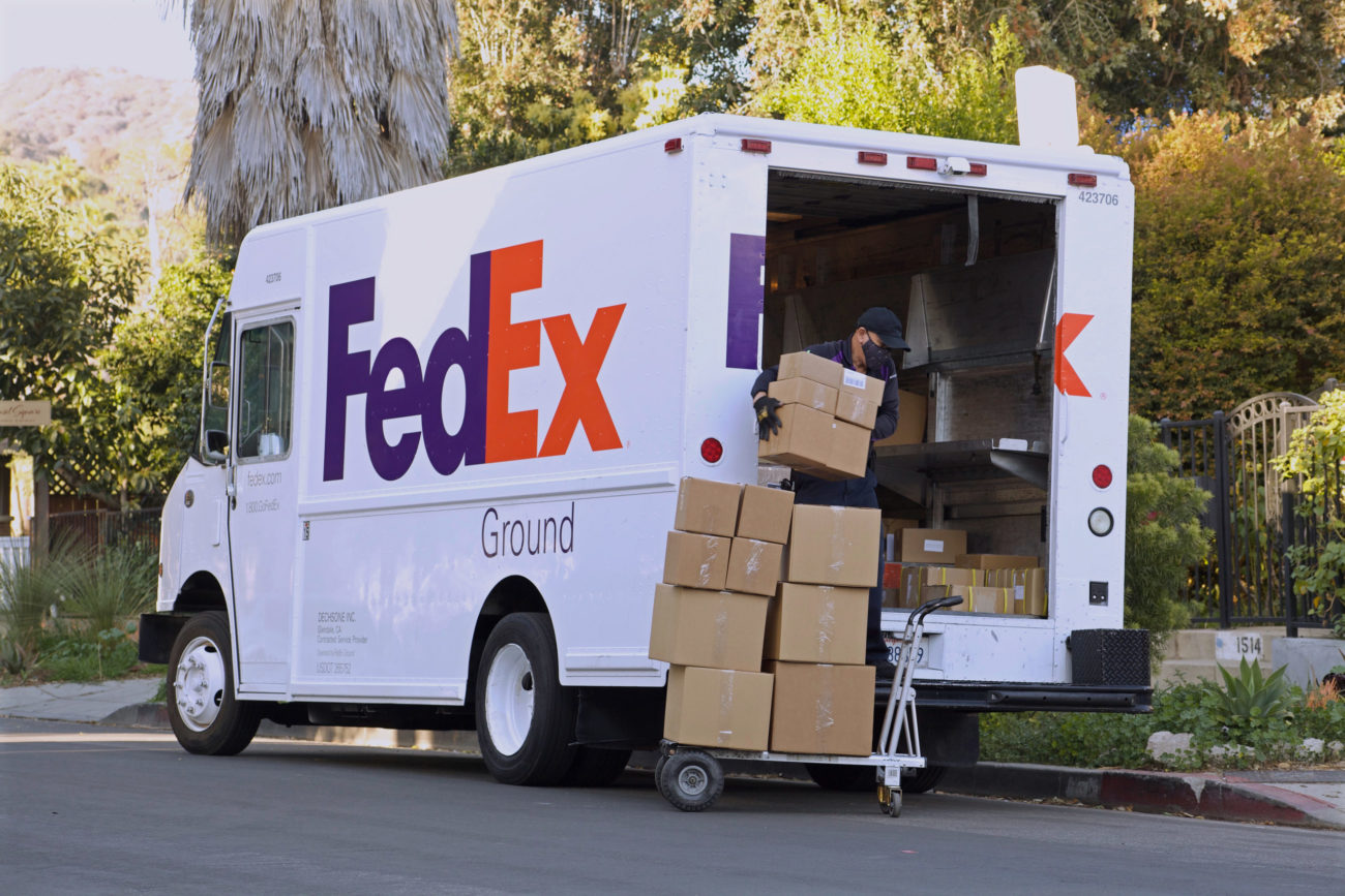 logotipo de la cadena de suministro de fedex