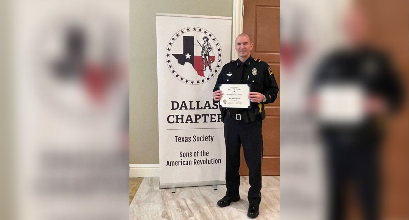 Officer Recognized for Love Field Shooting Response