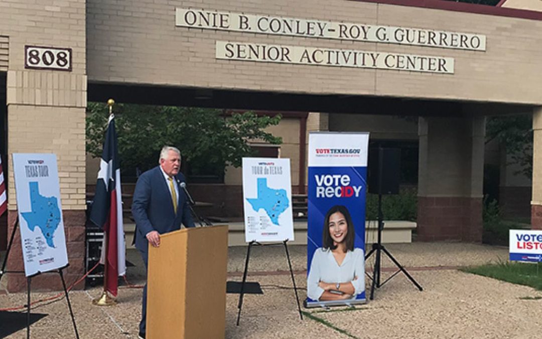Texas Secretary of State Sponsors ‘Vote Ready’ Campaign