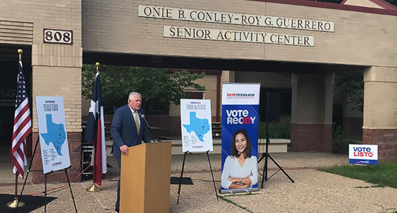 Texas Secretary of State Sponsors 'Vote Ready' Campaign