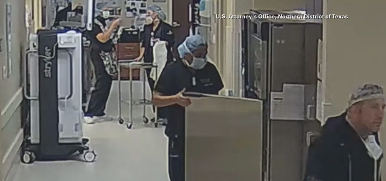 VIDEO: Dr. Ortiz Caught on Video Appearing to Plant IV Bags