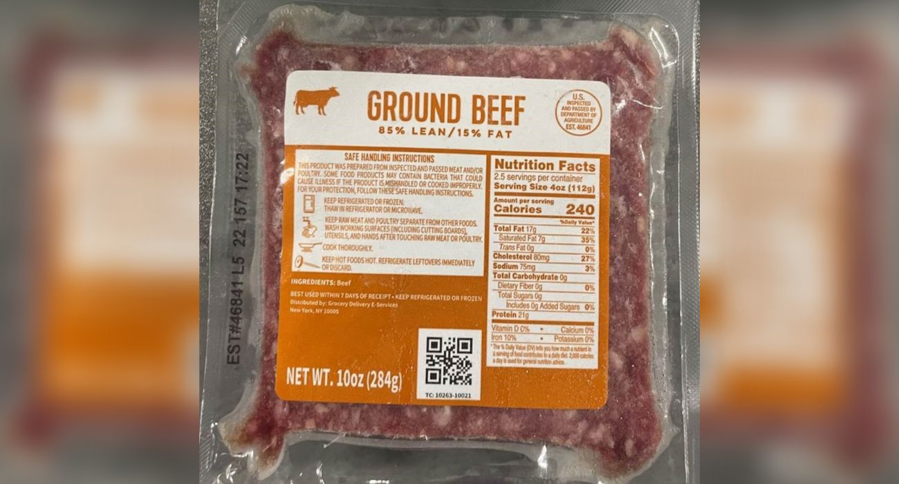 USDA Issues Health Alert for Ground Beef