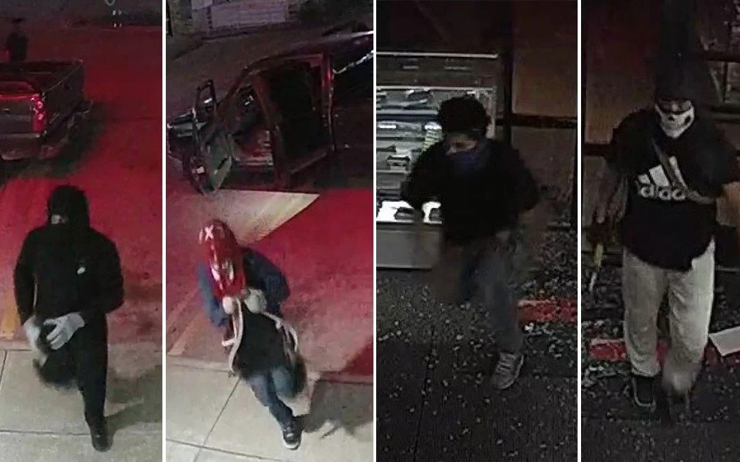 ATF Searching for Four Brazen Robbery Suspects