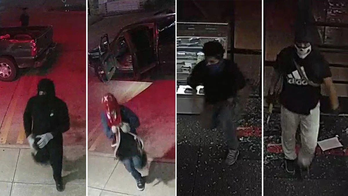 ATF Searching for Four Brazen Robbery Suspects