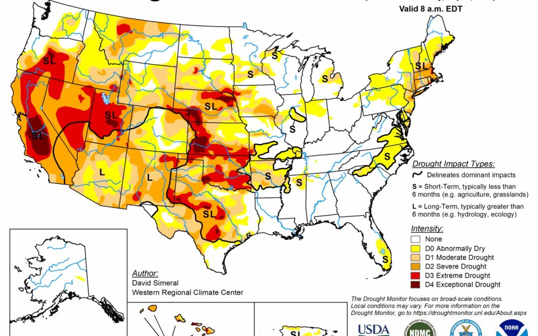 Drought Conditions in Texas Improve