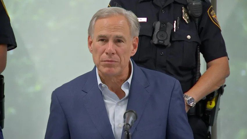 Gov. Abbott Campaigns With Local Law Enforcement