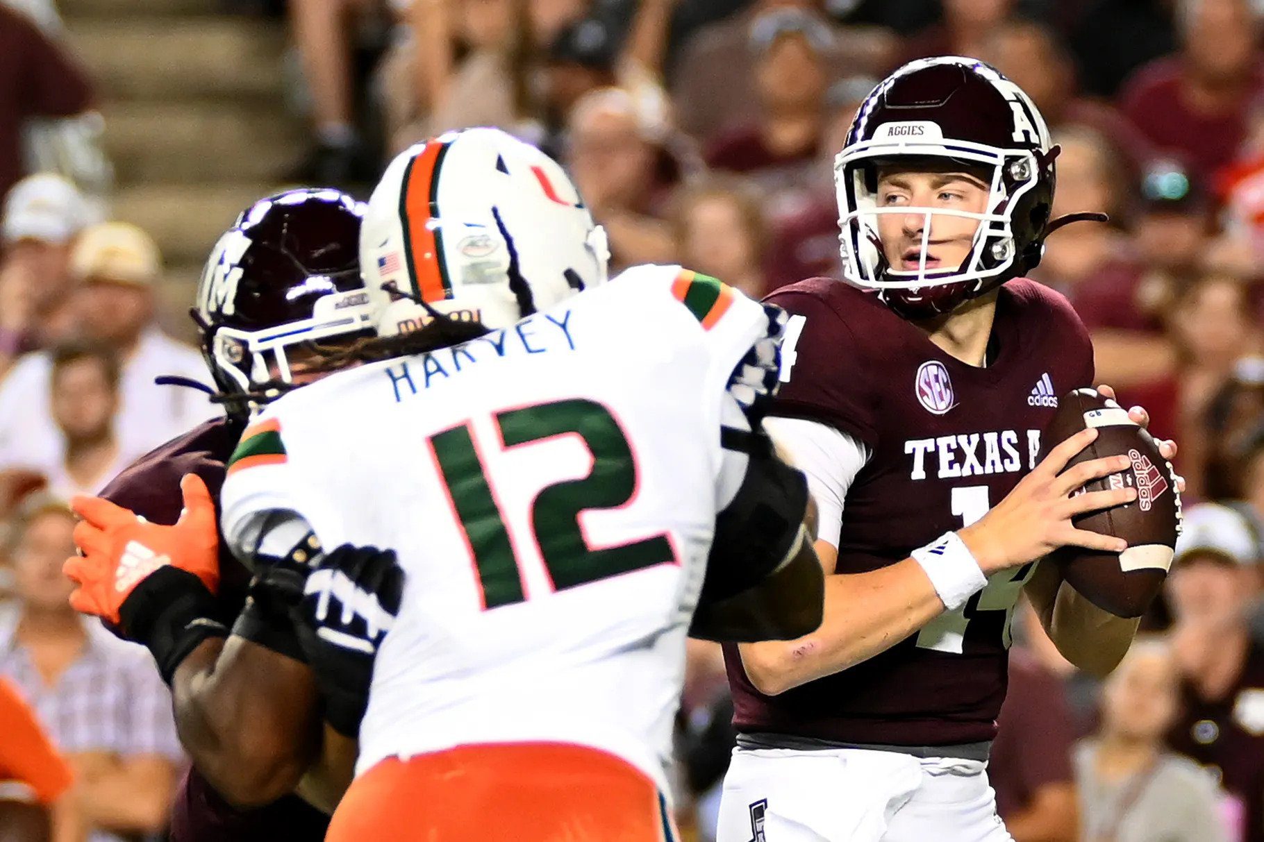 Texas A&M Holds Off Miami in Bounce Back Win