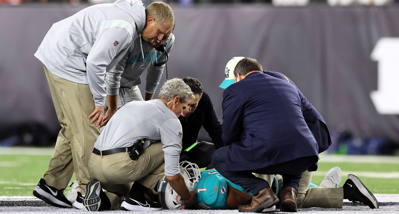 NFL's Concussion Protocol Scrutinized After Dolphins QB Injured