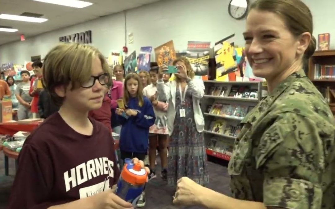 Mom Comes Back From Deployment to Surprise Kids