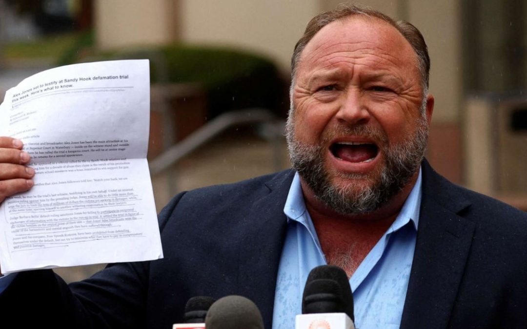 Alex Jones Ordered to Pay $965 Million in Defamation Suit