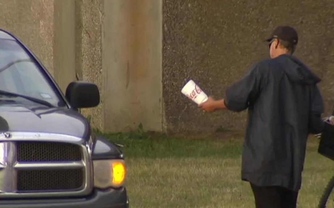 Dallas to Fine People, Panhandlers Standing on Medians