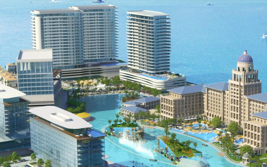 Construction of Local Waterfront Restaurant Complex Continues
