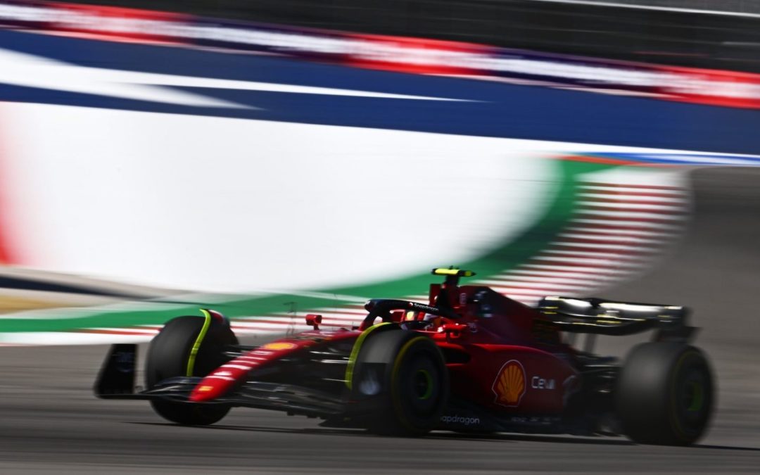 F1 Races in Austin, Sainz Takes Pole