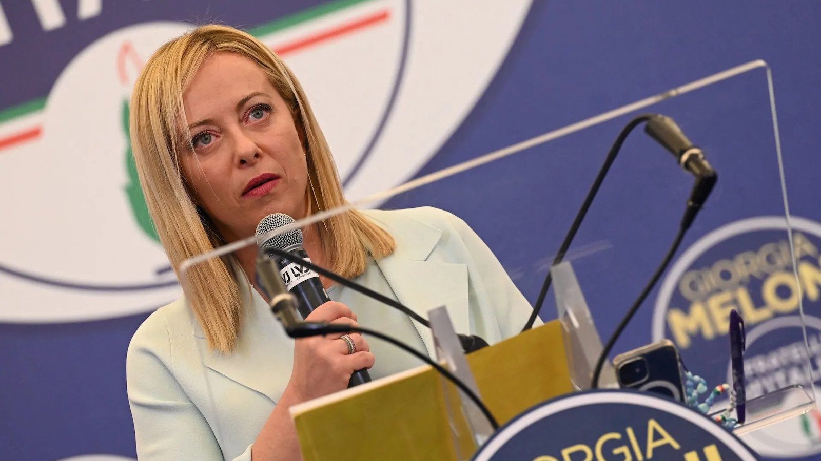 Giorgia Meloni, Brothers of Italy Party, Wins the Italian Election