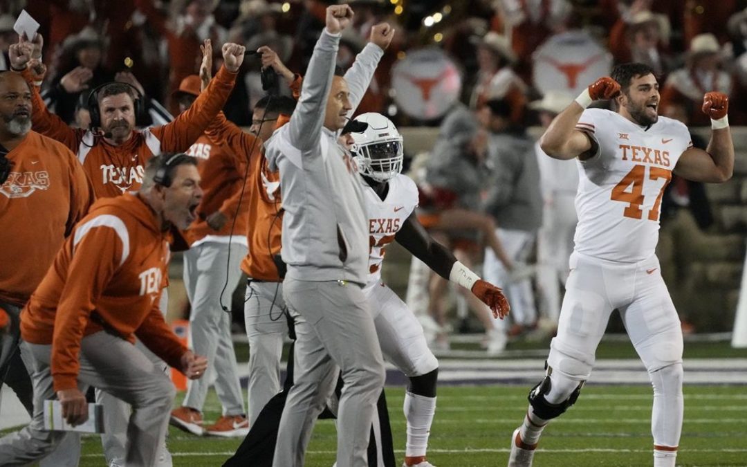 Texas Gets Elusive Road Win at Kansas State