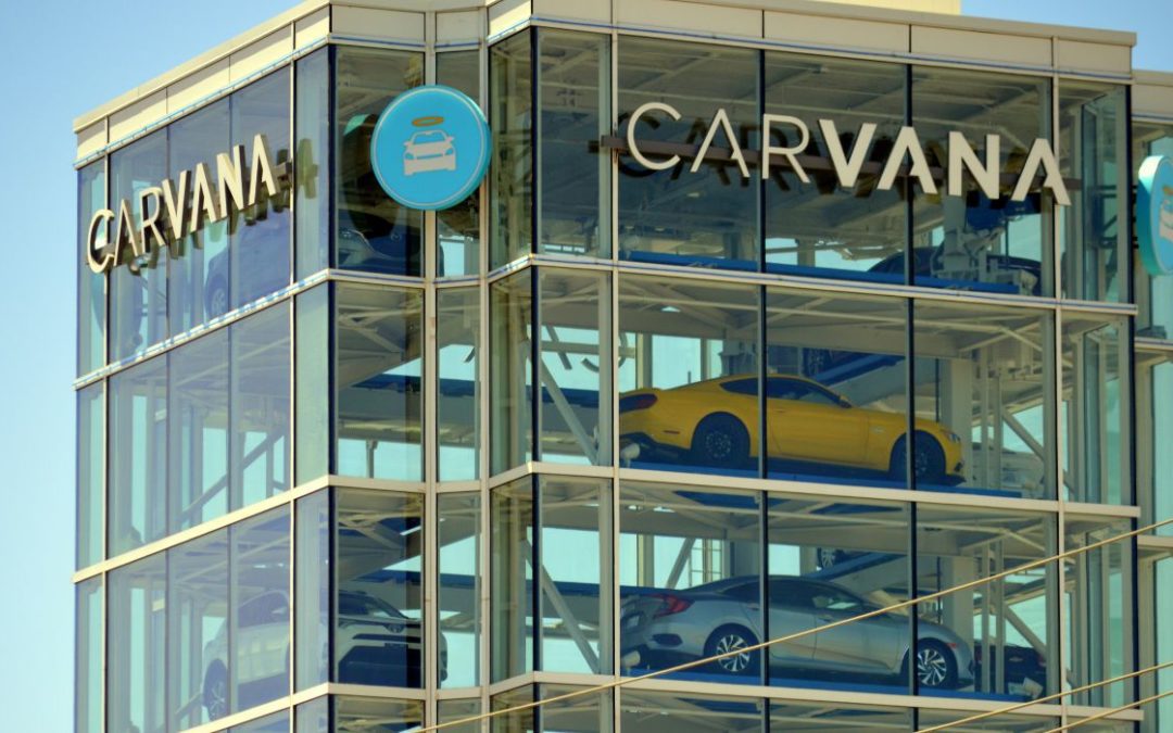 La demanda de autos usados ​​se enfría, chocando Carvana