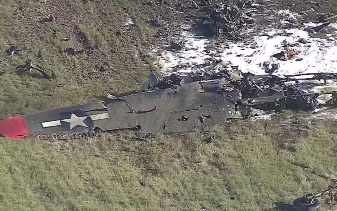 Wreckage Recovered from Air Show Accident