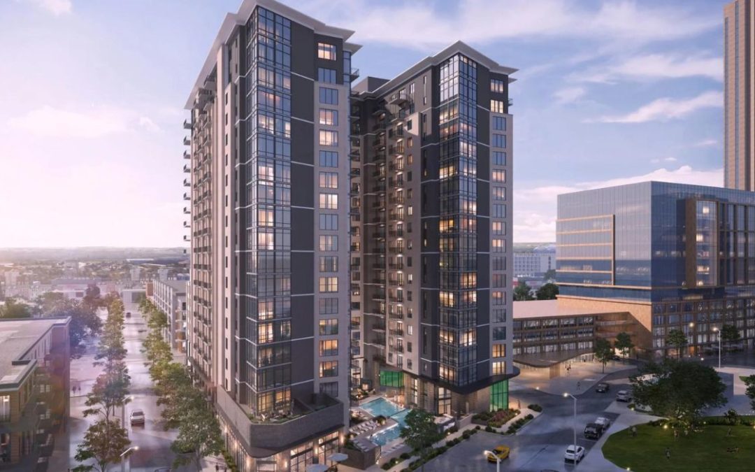 Residential Highrise Breaks Ground Near Uptown Dallas