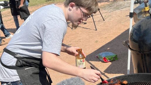 Local School Barbecue Team Preps During Preseason