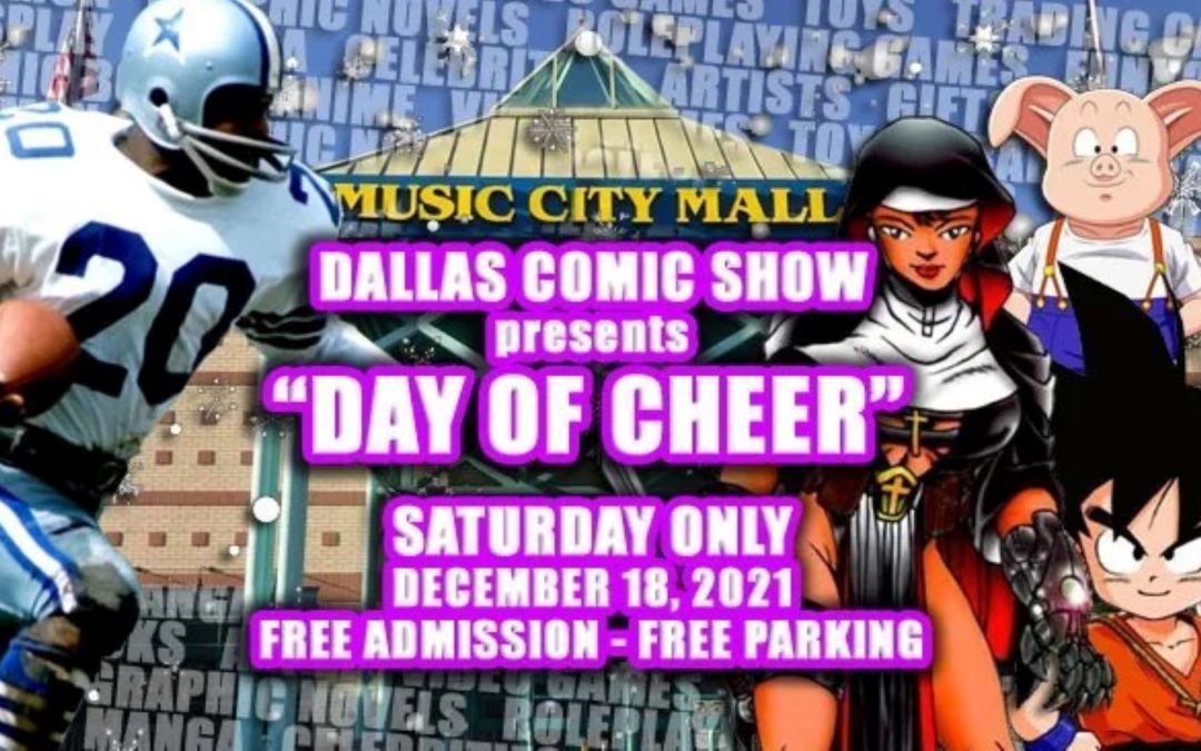 Anime, Chuck Norris y el espectáculo de cómics de Dallas
