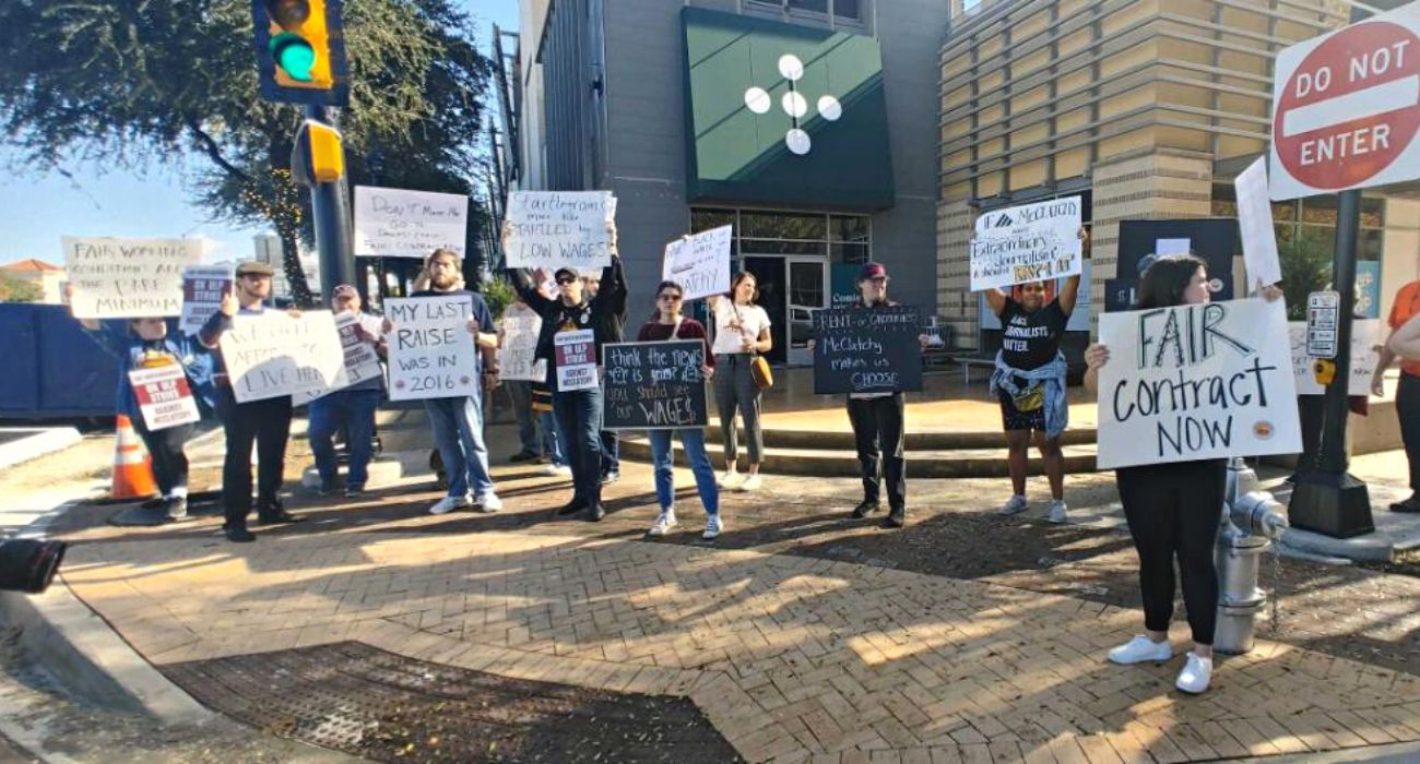 Fort Worth Star-Telegram Workers Strike