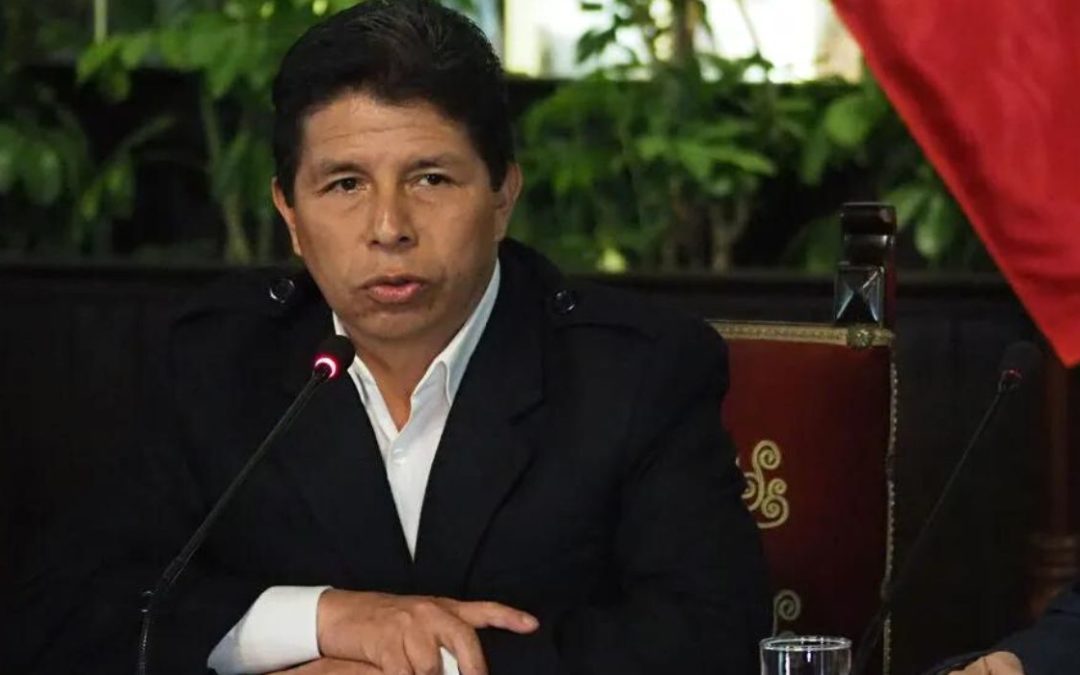 Presidente de Perú arrestado por cargos de golpe de estado