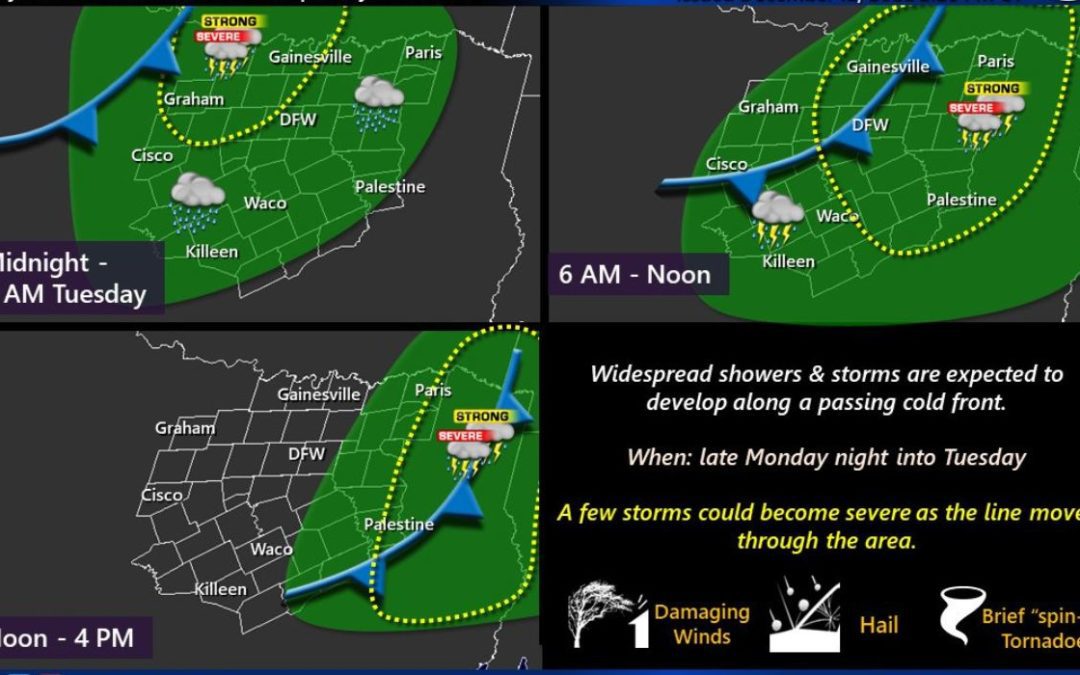 Severe Weather Expected in North Texas