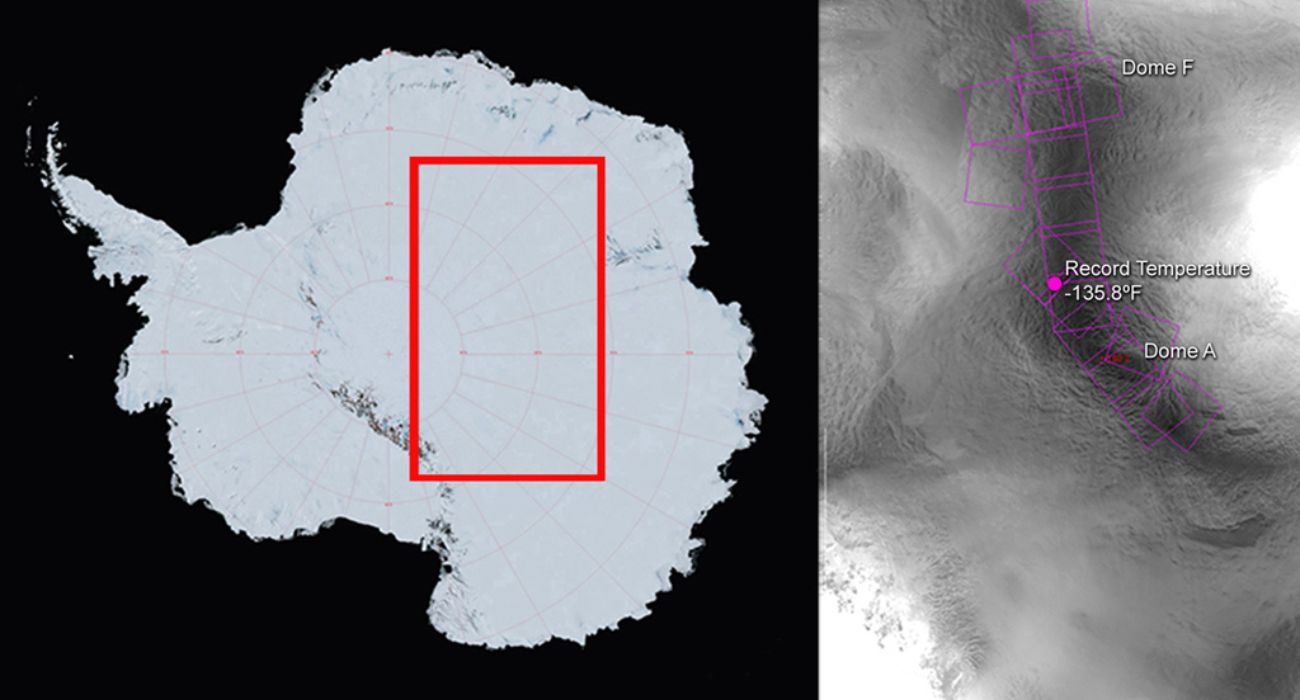 NASA Pinpoints Coldest Spot on Earth