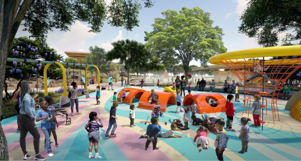 Nonprofit Funds Fair Park Playground