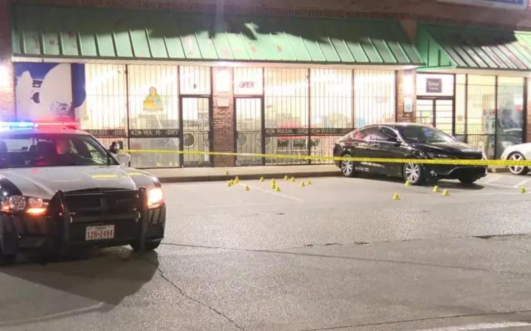 Tres hombres armados disparan a seis en el este de Dallas