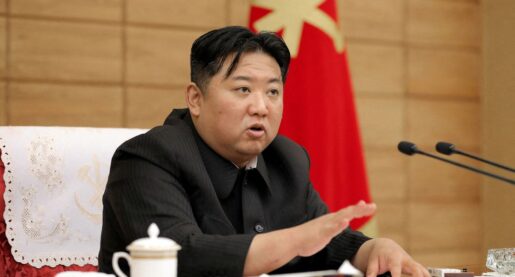 Kim Calls for Bolstering North Korea Defense