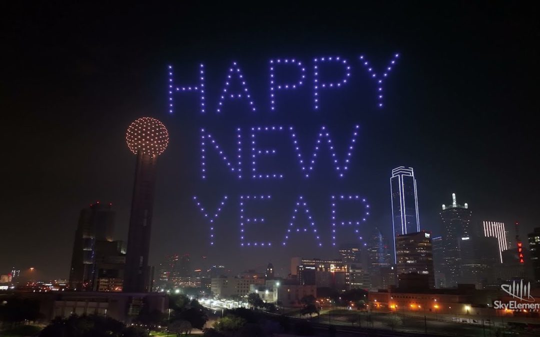 El espectáculo de Nochevieja de Dallas contará con drones