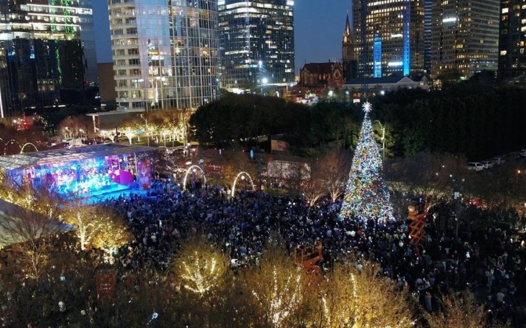 Klyde Warren Park Delivers Texas-Sized Tree Lighting Celebration