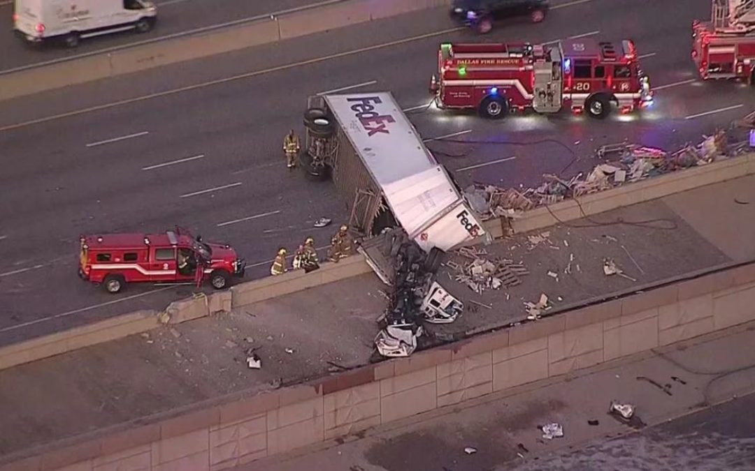 FedEx Driver Killed in Dallas Crash