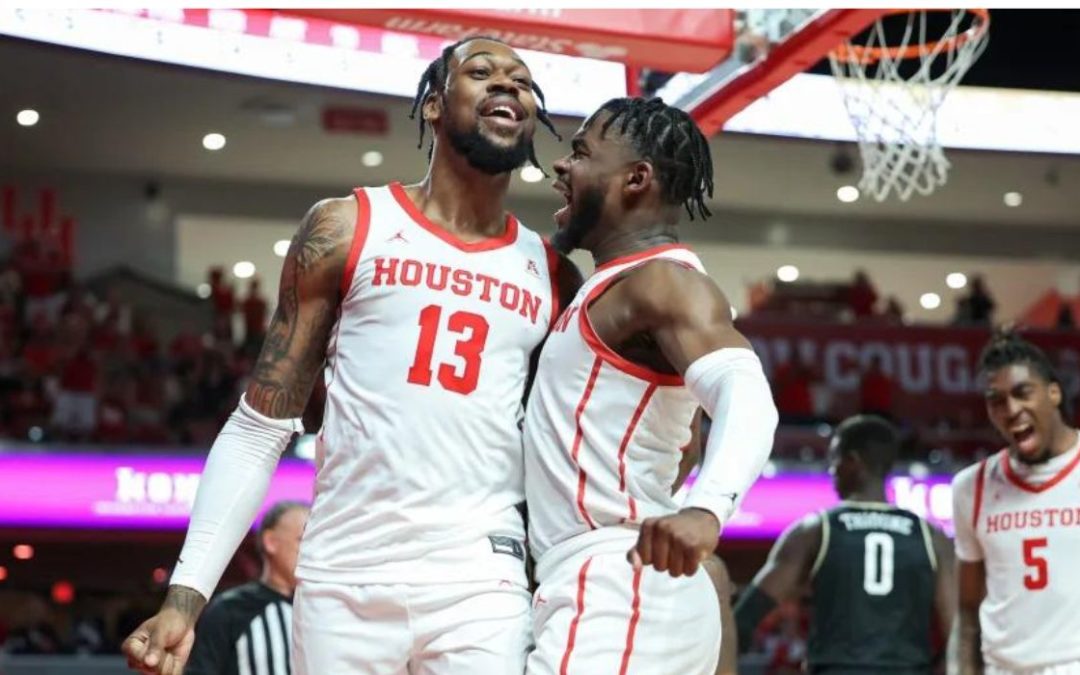 Houston No.1, Baylor Drops out of Top 25