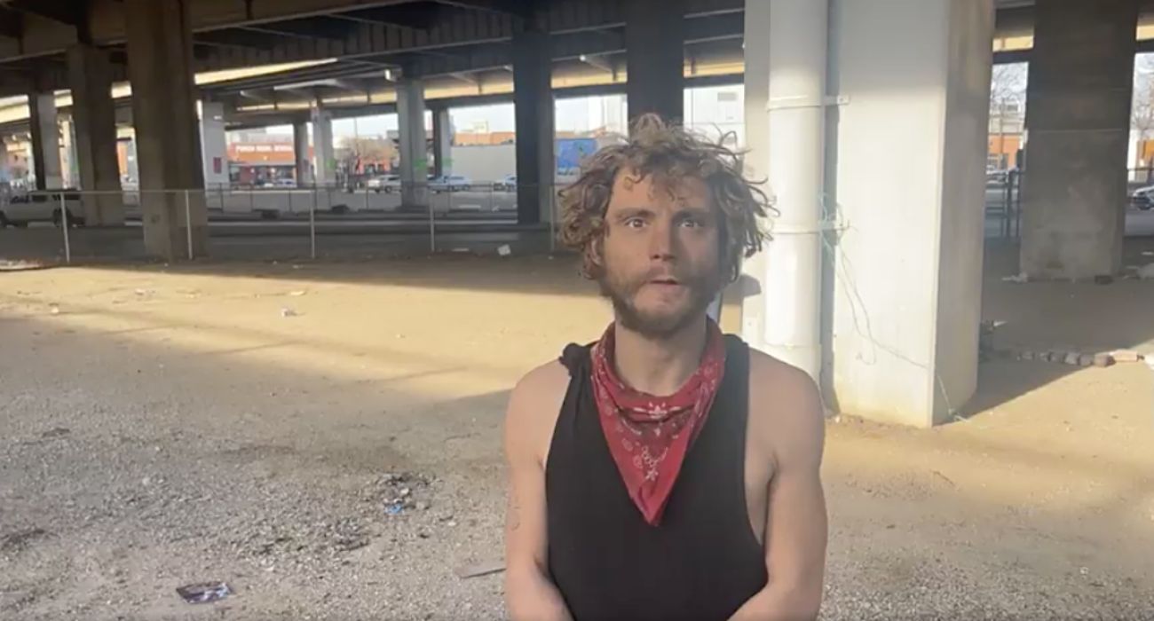 Vagrant Prefers Being Homeless