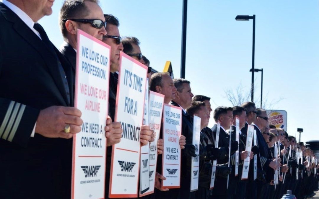 Southwest Pilots Union Authorizes Strike Vote