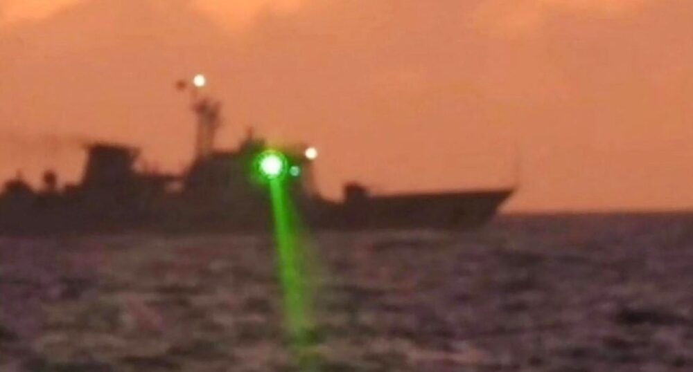 China Accused of Military Laser Use